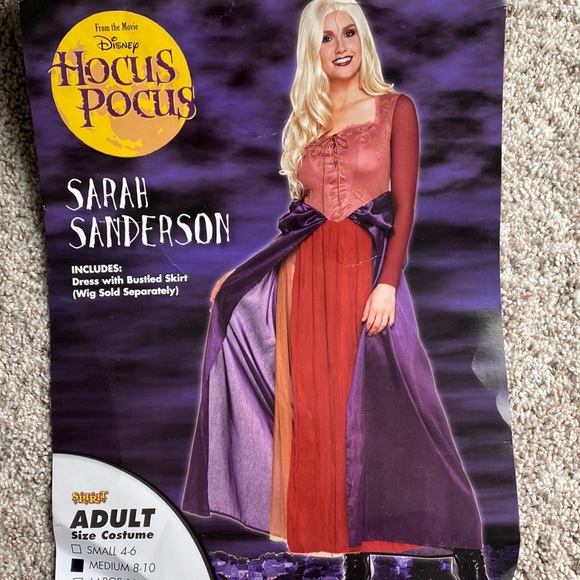 Disney Dresses & Skirts - Hocus Pocus Sarah Sanderson costume